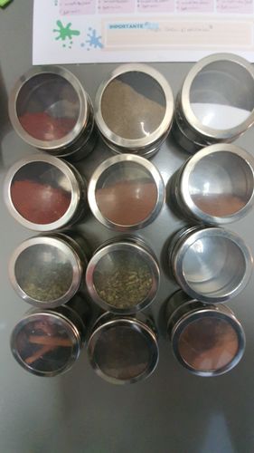 Magnetic Spice Jars With Rack photo review