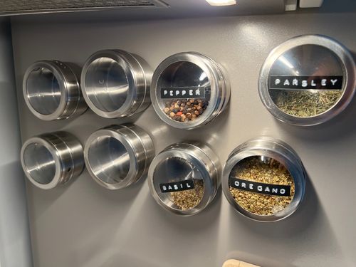 Magnetic Spice Jars With Rack photo review