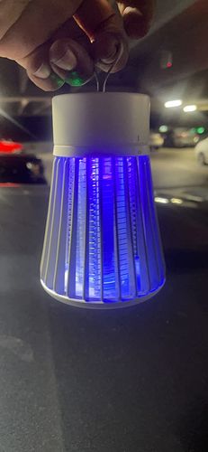 Mosquito Killer Lamp -  Electric Bug Zapper for Indoor & Outdoor (USB Rechargeable) photo review