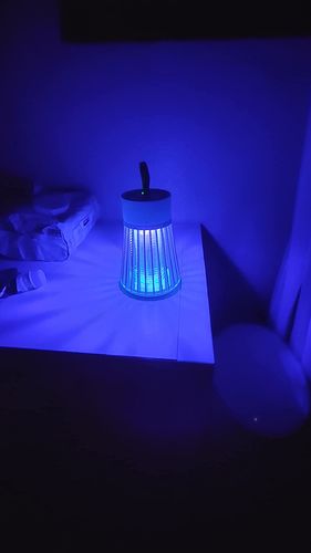 Mosquito Killer Lamp -  Electric Bug Zapper for Indoor & Outdoor (USB Rechargeable) photo review