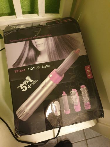 Multifunctional 5 In 1 Hair Styling Airwrap Straightener photo review