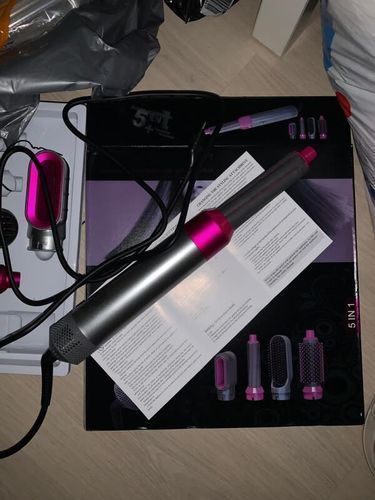 Multifunctional 5 In 1 Hair Styling Airwrap Straightener photo review