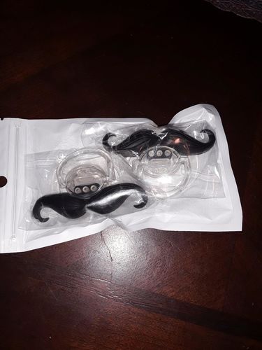 Mustache Pacifier for Newborns Boys and Girls photo review