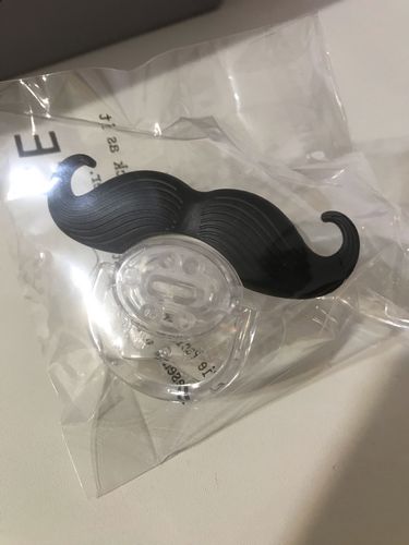 Mustache Pacifier for Newborns Boys and Girls photo review