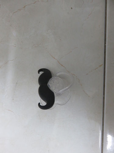 Mustache Pacifier for Newborns Boys and Girls photo review