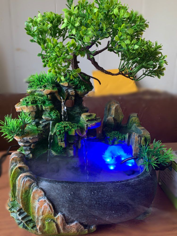 Mystic Garden Tabletop Fountain photo review