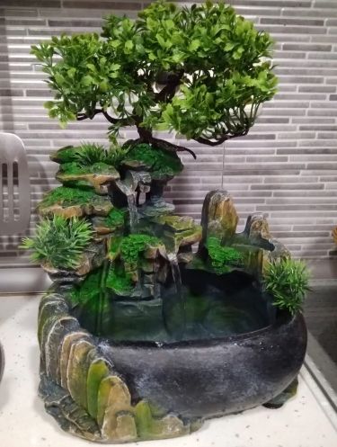 Mystic Garden Tabletop Fountain photo review