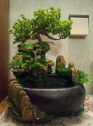 Mystic Garden Tabletop Fountain photo review