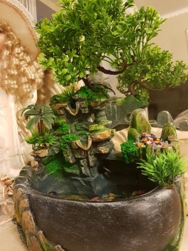 Mystic Garden Tabletop Fountain photo review