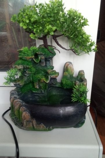 Mystic Garden Tabletop Fountain photo review