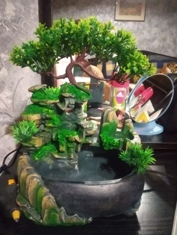 Mystic Garden Tabletop Fountain photo review