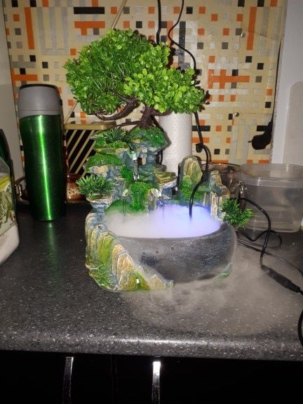 Mystic Garden Tabletop Fountain photo review