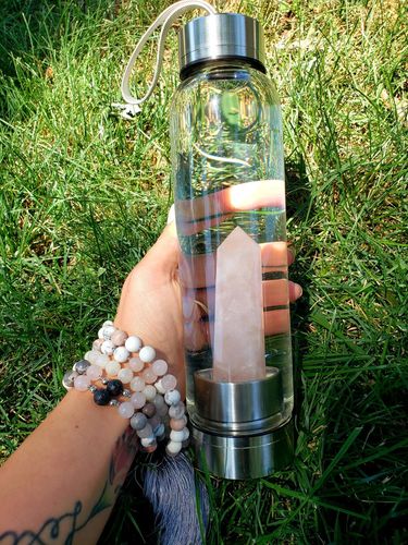 Natural Crystal Water Bottle photo review