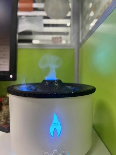 New Creative Ultrasonic Essential Oil Humidifier Volcano Aromatherapy Machine Spray Jellyfish Air photo review