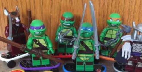 Ninja Turtle Building Blocks photo review