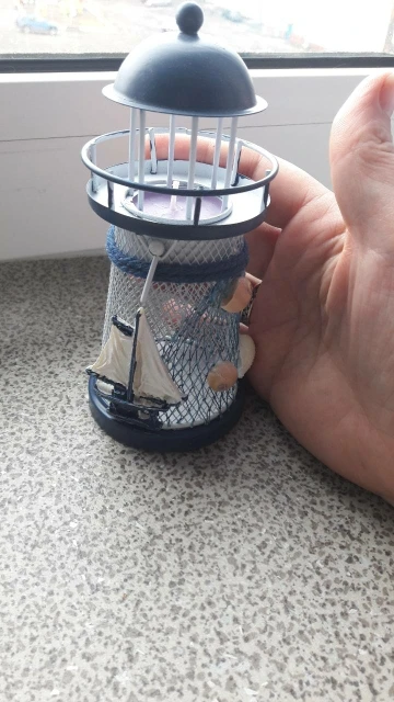 Oceanica Led Lighthouse Lantern Nightlight photo review