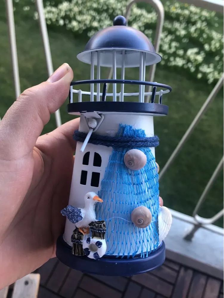 Oceanica Led Lighthouse Lantern Nightlight photo review