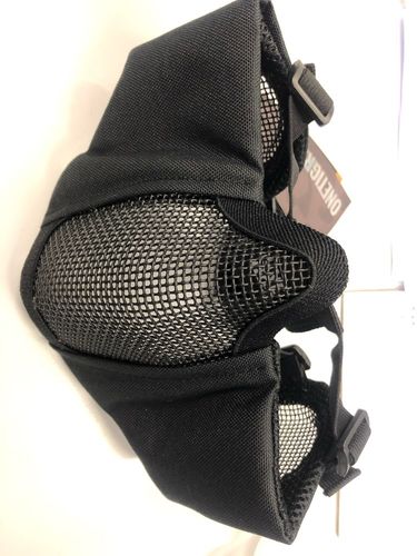 Tactical Foldable Mesh Mask With Ear Protection photo review