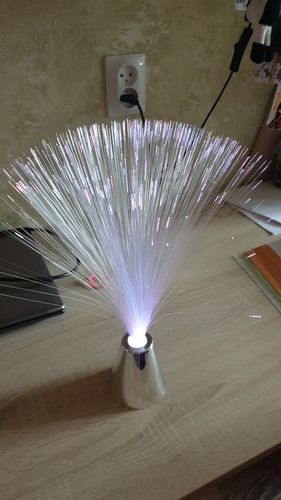 Optic Fiber Lamp photo review