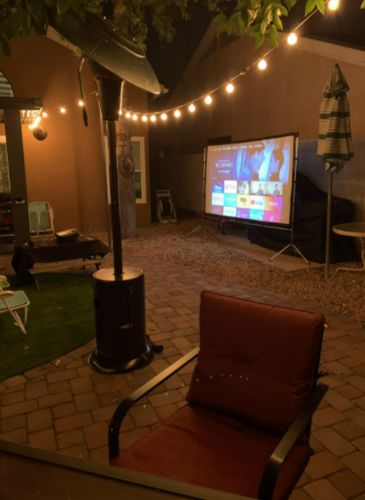 Outdoor Projector Screen (Up To 150 Inches) photo review