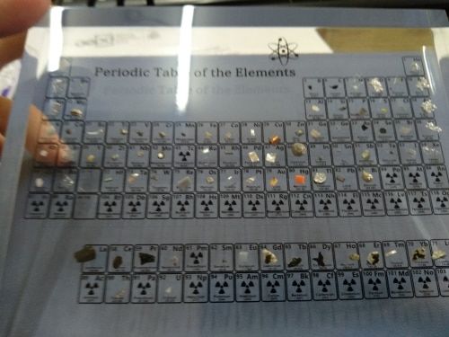 Periodic Table Display With Real Elements photo review