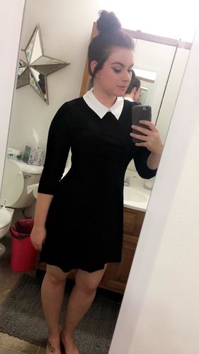 Peter Pan Collar Dress - Ms Frizzle Costume photo review