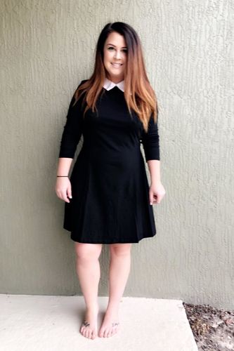 Peter Pan Collar Dress - Ms Frizzle Costume photo review