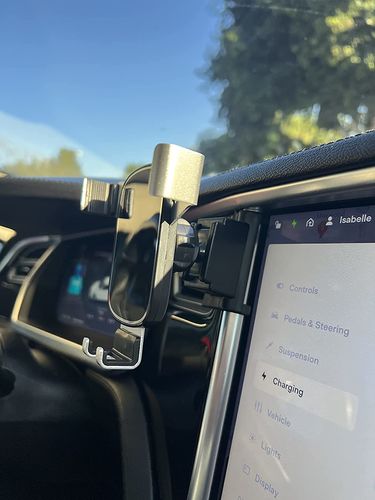 Phone Holder For Tesla Model 3 Y photo review