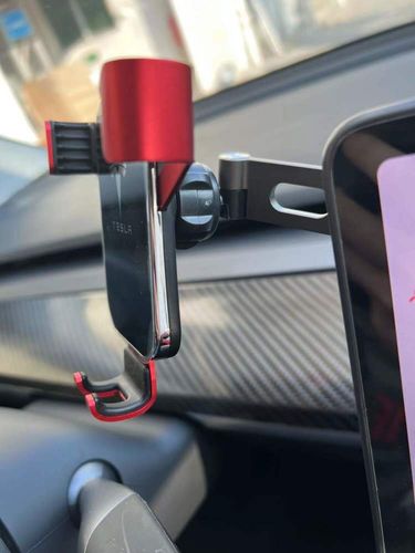 Phone Holder For Tesla Model 3 Y photo review