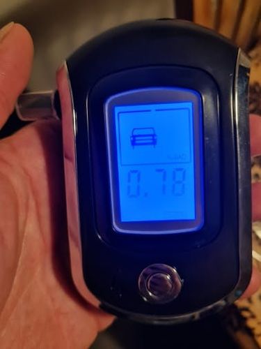 Police-Grade Professional Alcohol Tester Breathalyzer photo review