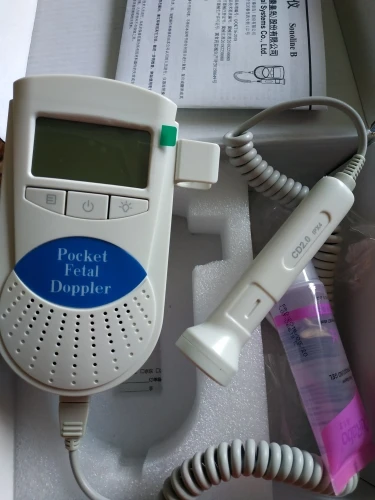 Portable Baby Heartbeat Monitor Pocket Fetal Doppler photo review