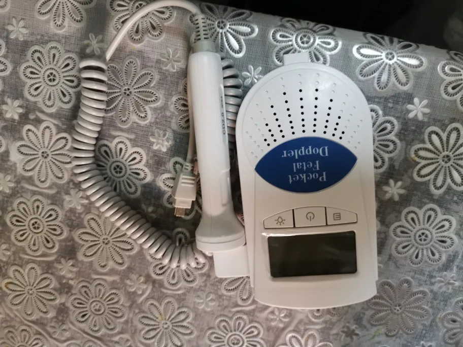 Portable Baby Heartbeat Monitor Pocket Fetal Doppler photo review