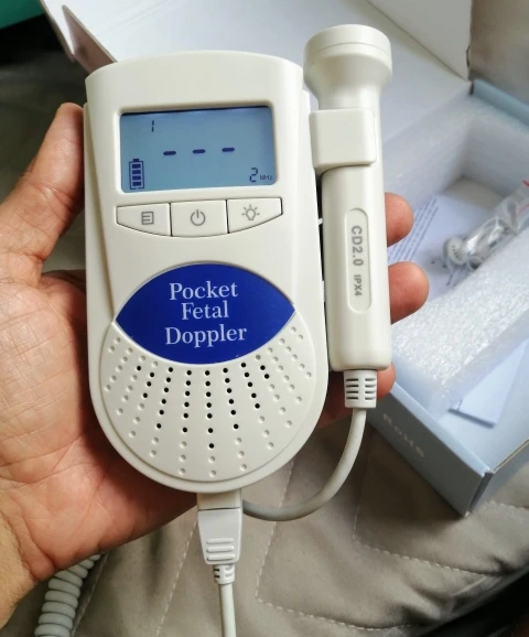 Portable Baby Heartbeat Monitor Pocket Fetal Doppler photo review