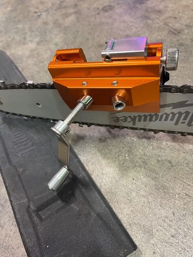 Portable Chainsaw Sharpener Jig for Household Tools photo review