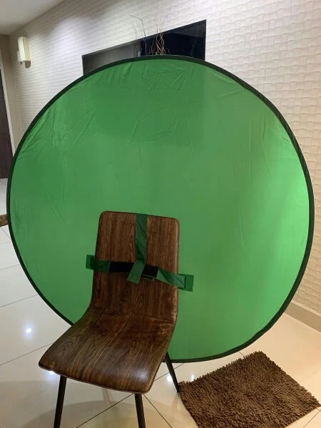 Collapsible Green Screen Background Backdrop For Chair photo review