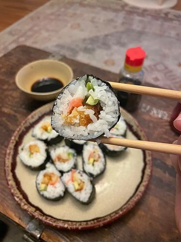 Portable DIY Kitchen Sushi Roll Maker photo review