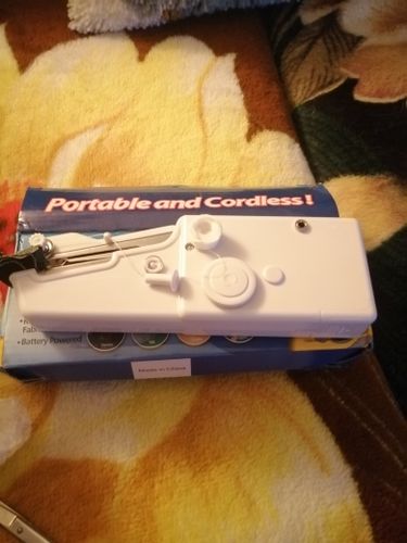 Portable Handheld Sewing Machine photo review