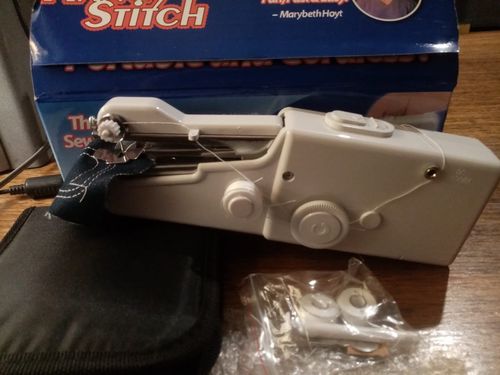 Portable Handheld Sewing Machine photo review