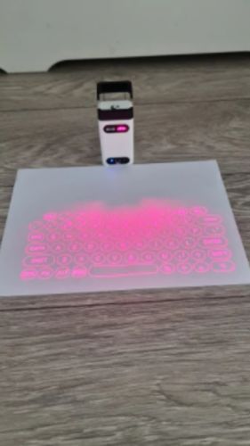 Portable Laser Projection Keyboard photo review