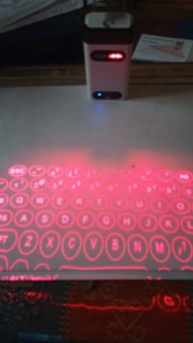 Portable Laser Projection Keyboard photo review