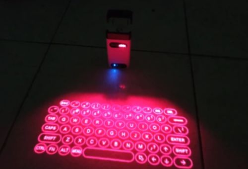 Portable Laser Projection Keyboard photo review