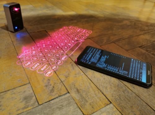 Portable Laser Projection Keyboard photo review