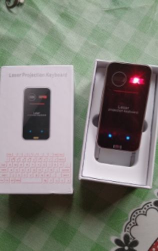 Portable Laser Projection Keyboard photo review