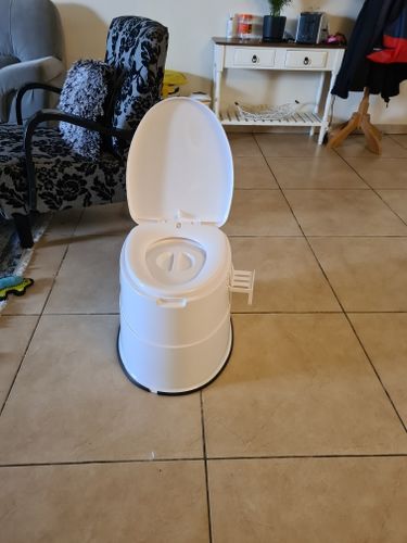 Portable Toilet Travel Camping Commode Potty Outdoor Pregnant Movable Toilet photo review