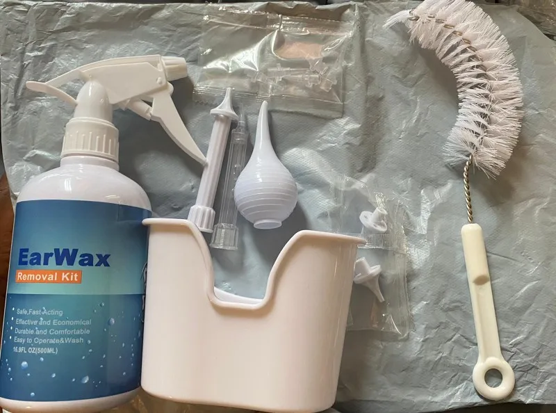 Professional Ear Irrigator For Wax Removal Ear Cleaning Kit photo review