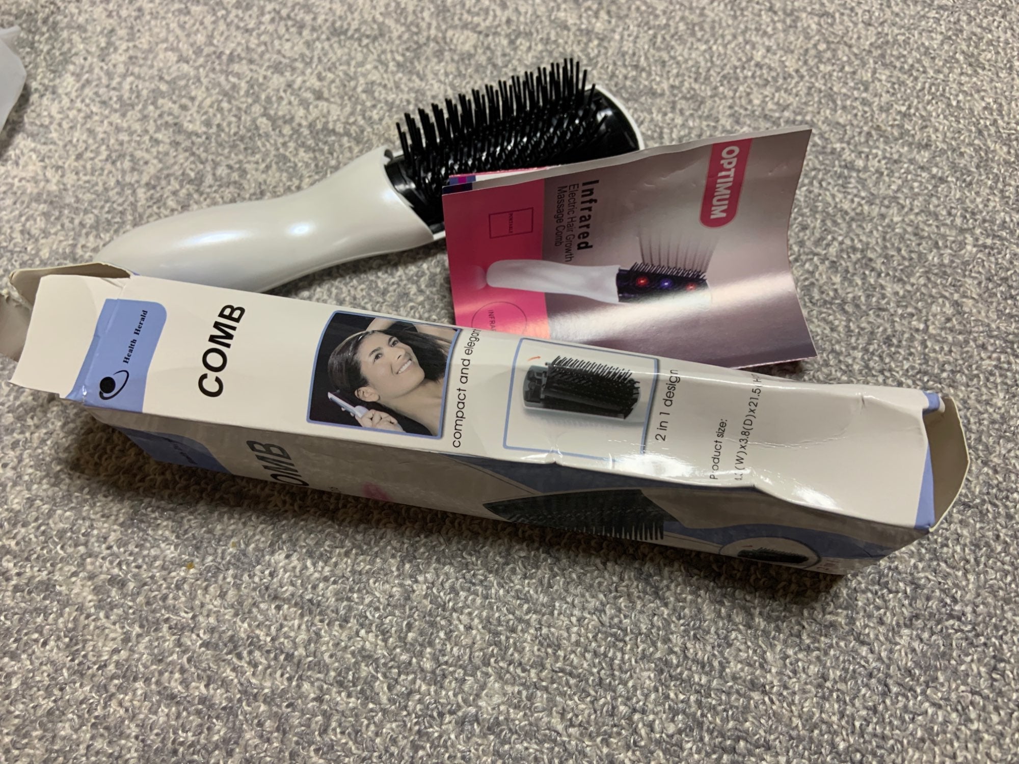 Professional Hair Regrowth Laser Comb photo review