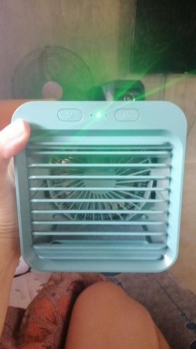 Rechargeable Mini Portable Air Conditioner photo review