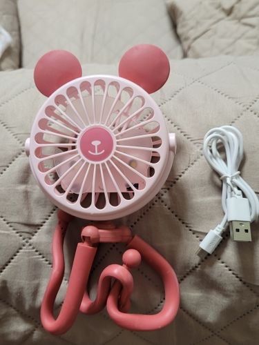 Rechargeable Stroller Fan For Baby photo review