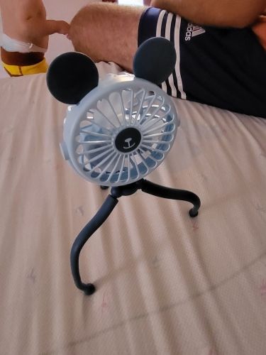 Rechargeable Stroller Fan For Baby photo review