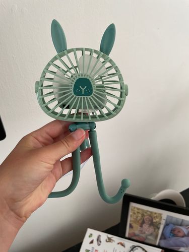 Rechargeable Stroller Fan For Baby photo review